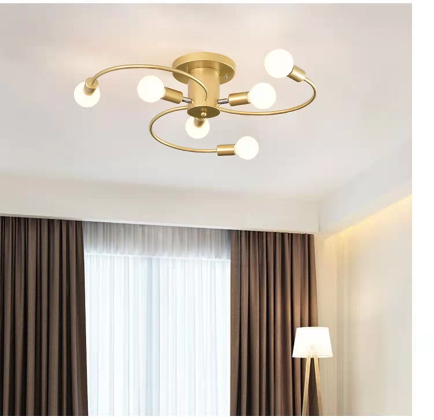 Creative, Personalized Iron Lighting For The Study Room