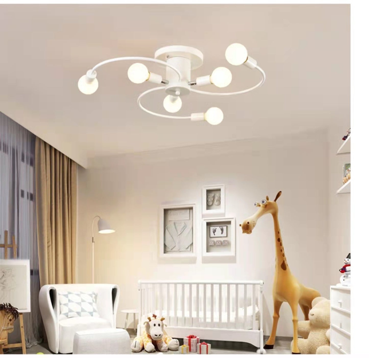 Creative, Personalized Iron Lighting For The Study Room